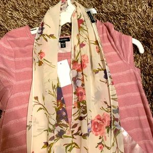 Brand New Girl’s Dress with Scarf